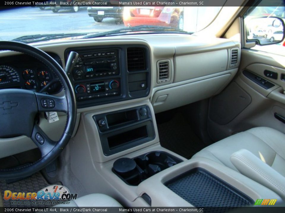 2006 Chevrolet Tahoe LT 4x4 Black / Gray/Dark Charcoal Photo #21