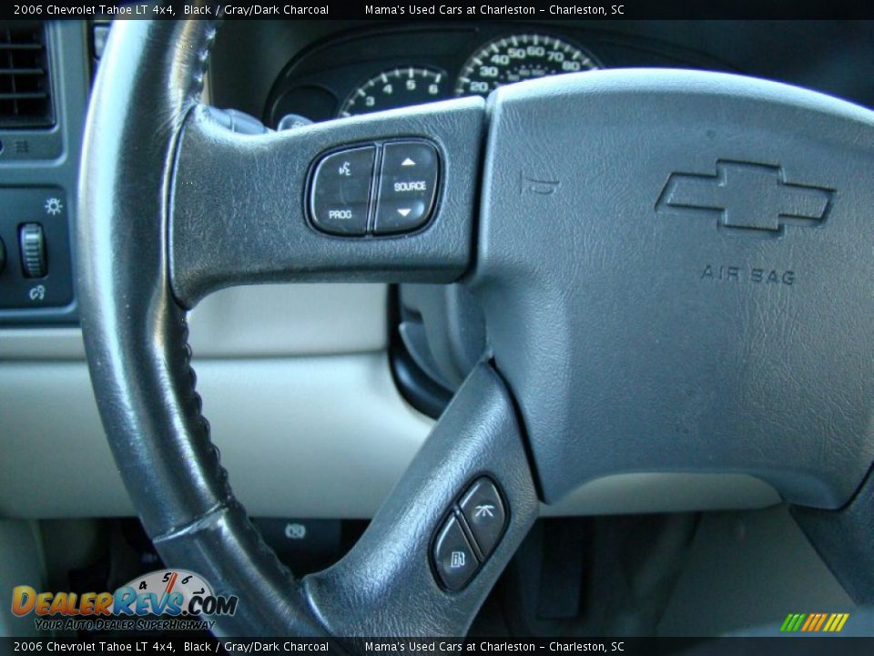 2006 Chevrolet Tahoe LT 4x4 Black / Gray/Dark Charcoal Photo #26