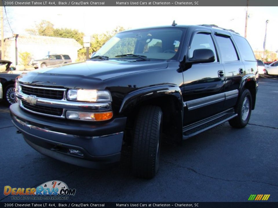 2006 Chevrolet Tahoe LT 4x4 Black / Gray/Dark Charcoal Photo #36