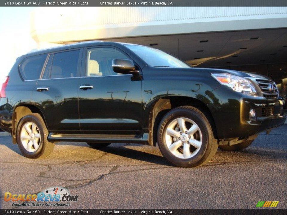 2010 Lexus GX 460 Peridot Green Mica / Ecru Photo #2