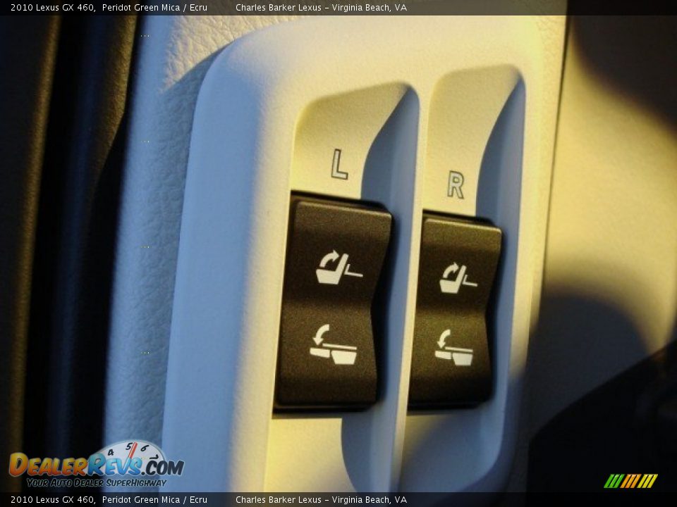 2010 Lexus GX 460 Peridot Green Mica / Ecru Photo #14