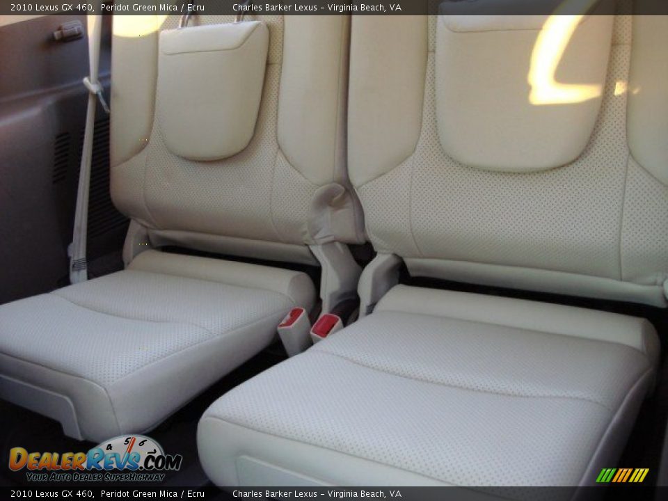 2010 Lexus GX 460 Peridot Green Mica / Ecru Photo #15