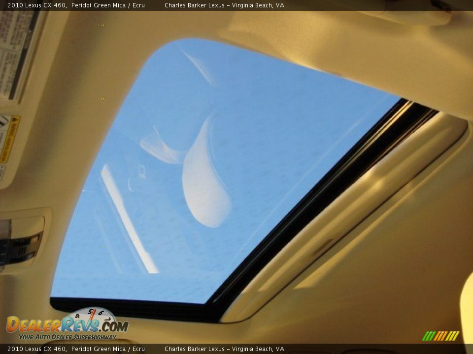 Sunroof of 2010 Lexus GX 460 Photo #16