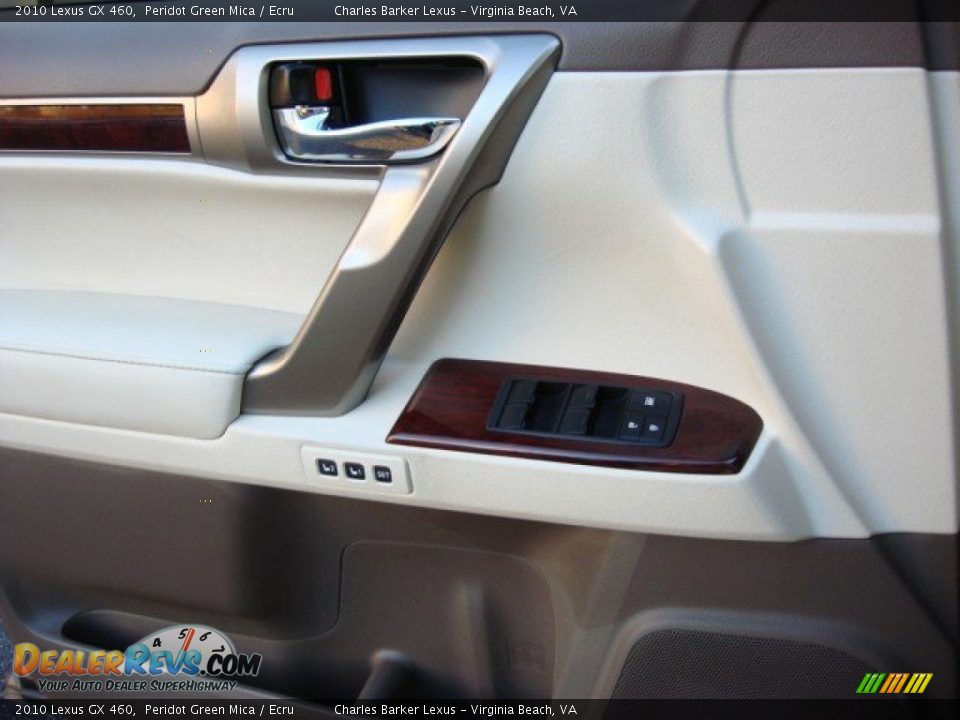 2010 Lexus GX 460 Peridot Green Mica / Ecru Photo #17
