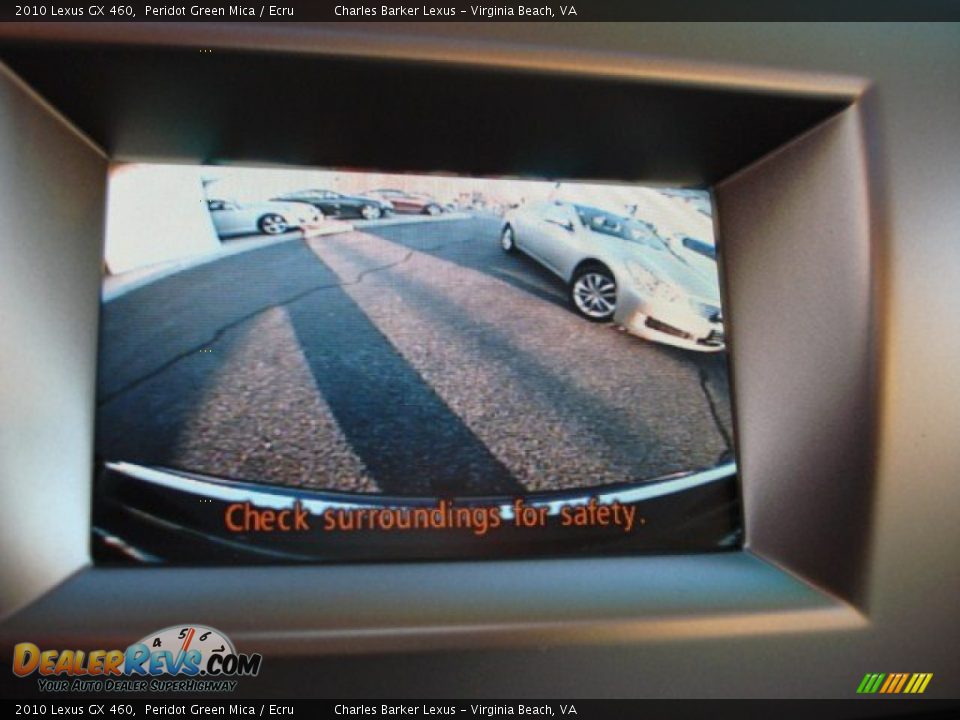 2010 Lexus GX 460 Peridot Green Mica / Ecru Photo #20