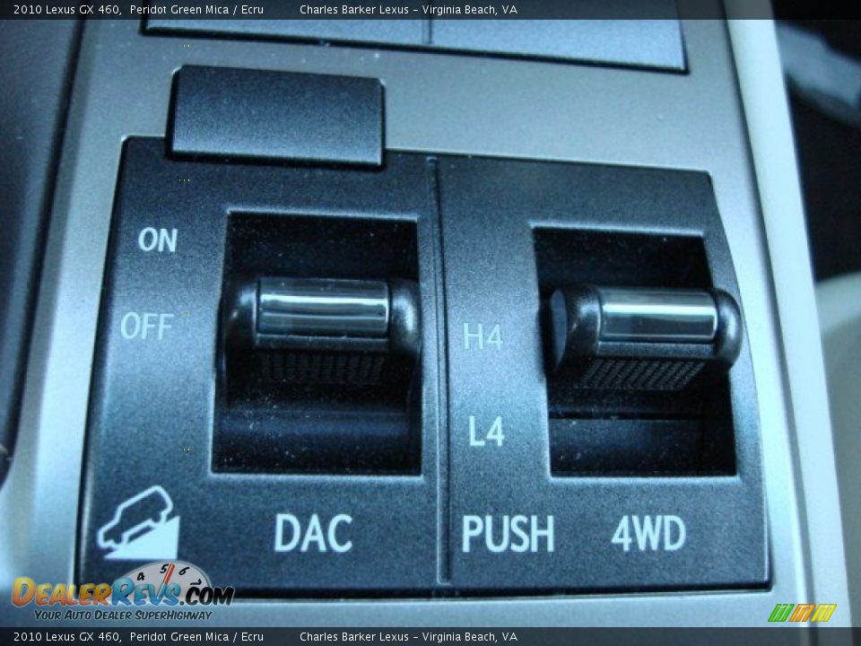 Controls of 2010 Lexus GX 460 Photo #22