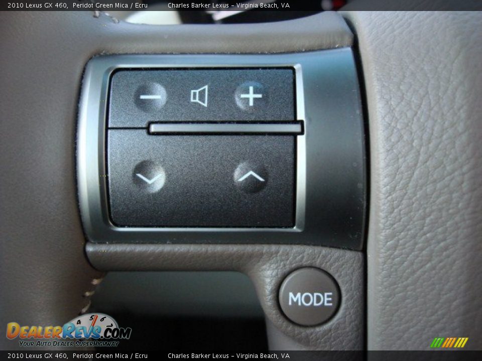 2010 Lexus GX 460 Peridot Green Mica / Ecru Photo #26