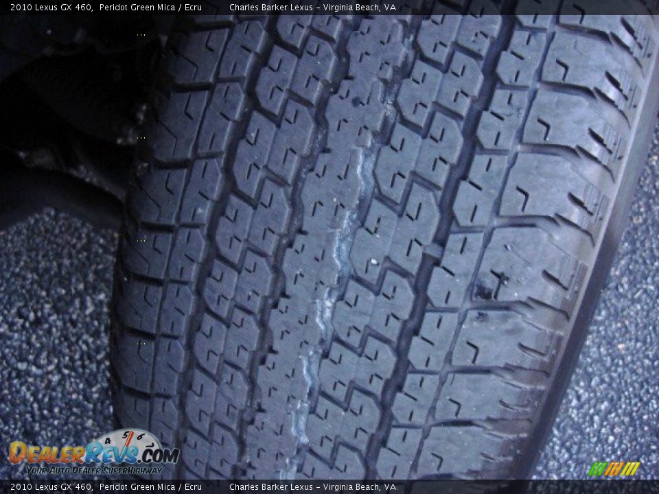 2010 Lexus GX 460 Peridot Green Mica / Ecru Photo #30