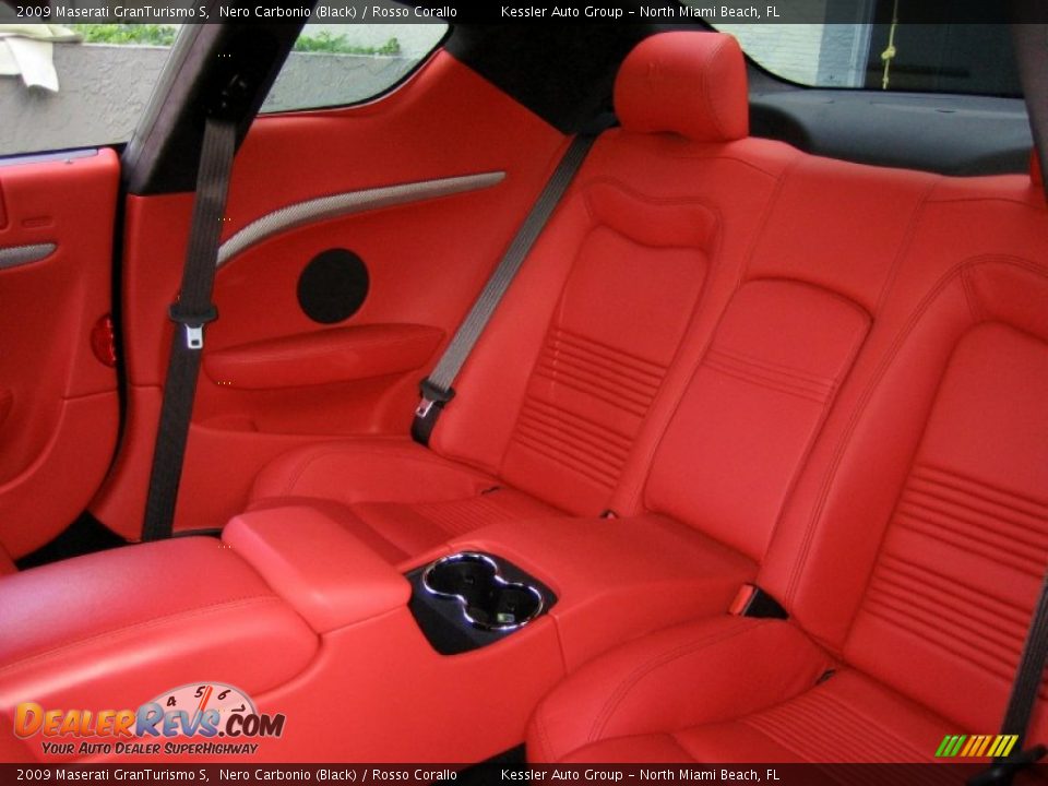 Rosso Corallo Interior - 2009 Maserati GranTurismo S Photo #15