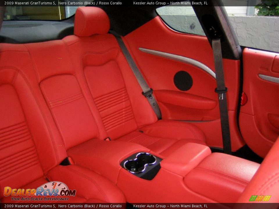 Rosso Corallo Interior - 2009 Maserati GranTurismo S Photo #16