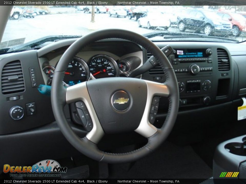 2012 Chevrolet Silverado 1500 LT Extended Cab 4x4 Steering Wheel Photo #10