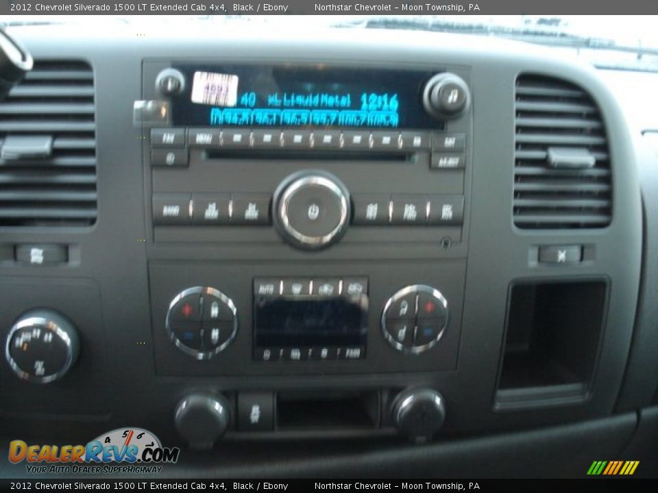 2012 Chevrolet Silverado 1500 LT Extended Cab 4x4 Black / Ebony Photo #17