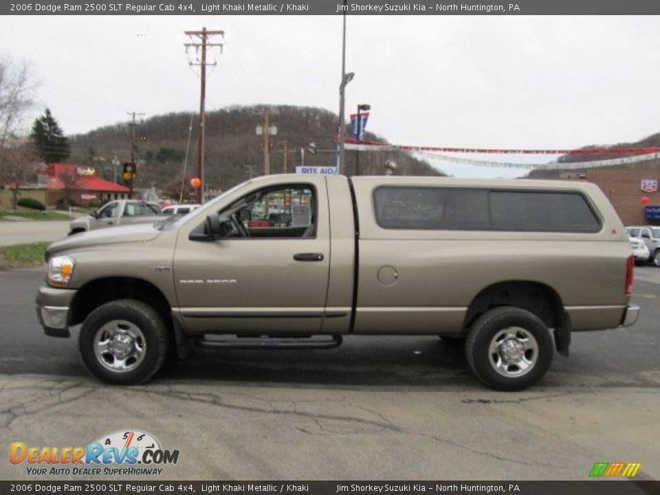 Light Khaki Metallic 2006 Dodge Ram 2500 SLT Regular Cab 4x4 Photo #6