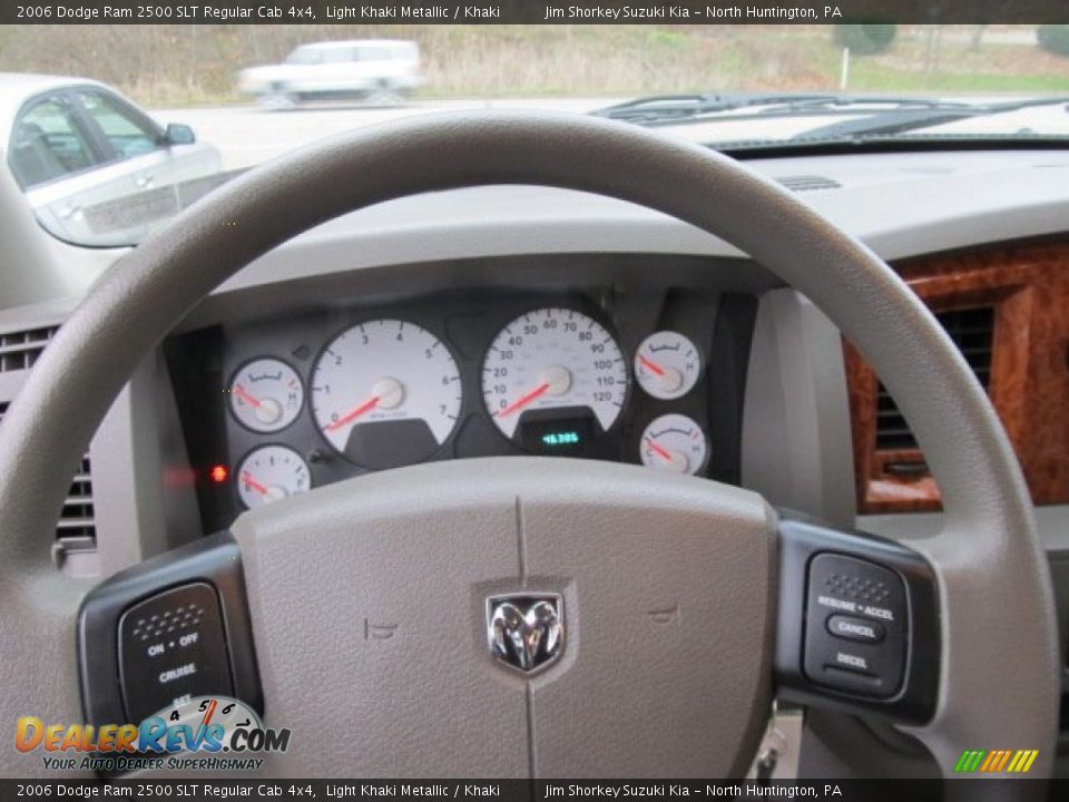 2006 Dodge Ram 2500 SLT Regular Cab 4x4 Steering Wheel Photo #13