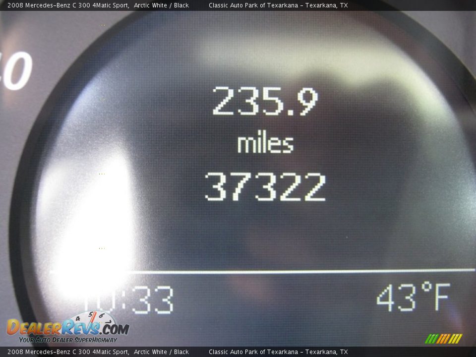 2008 Mercedes-Benz C 300 4Matic Sport Arctic White / Black Photo #11