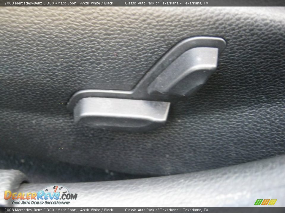 2008 Mercedes-Benz C 300 4Matic Sport Arctic White / Black Photo #14