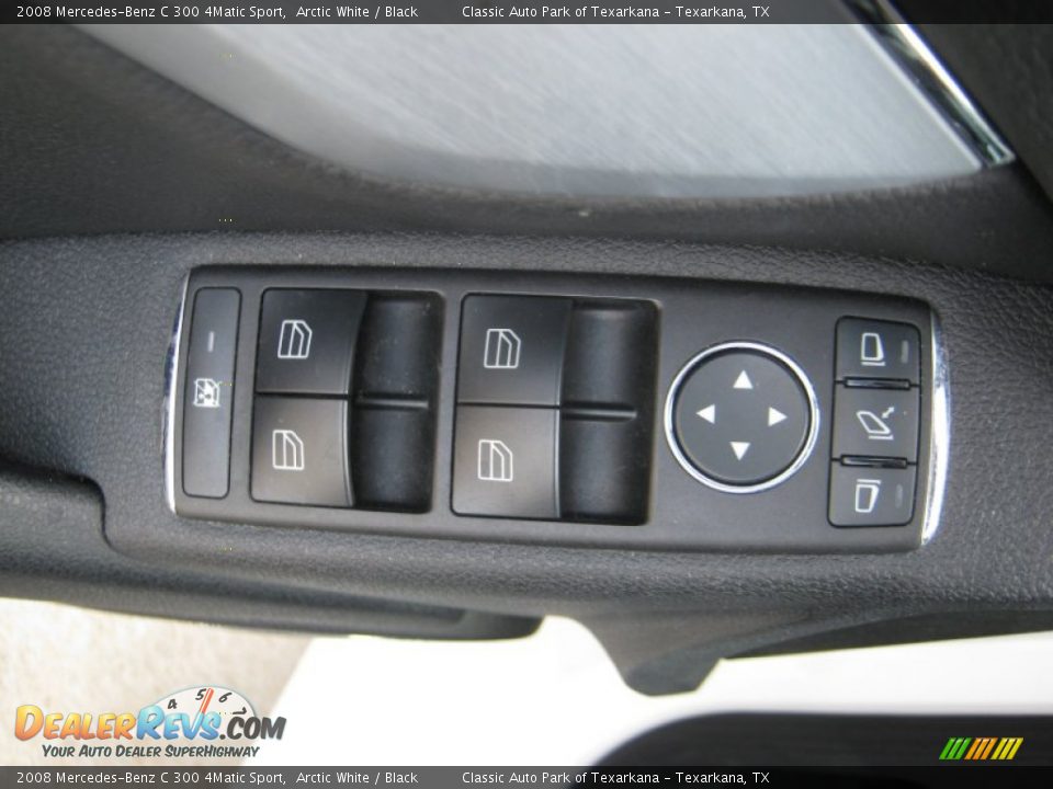 2008 Mercedes-Benz C 300 4Matic Sport Arctic White / Black Photo #17