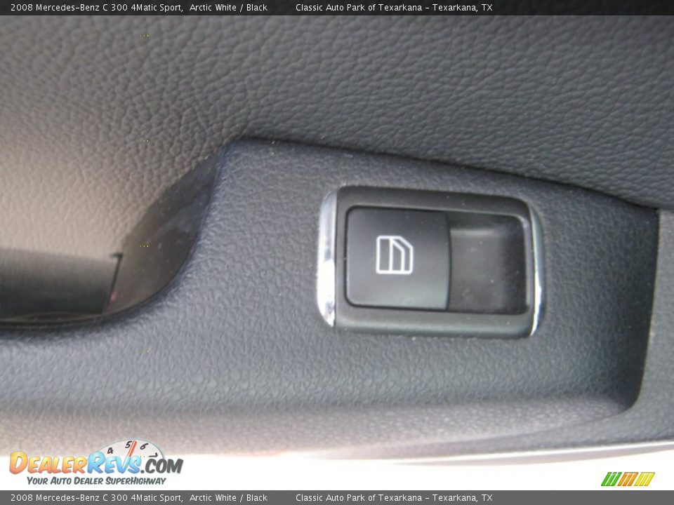 2008 Mercedes-Benz C 300 4Matic Sport Arctic White / Black Photo #19
