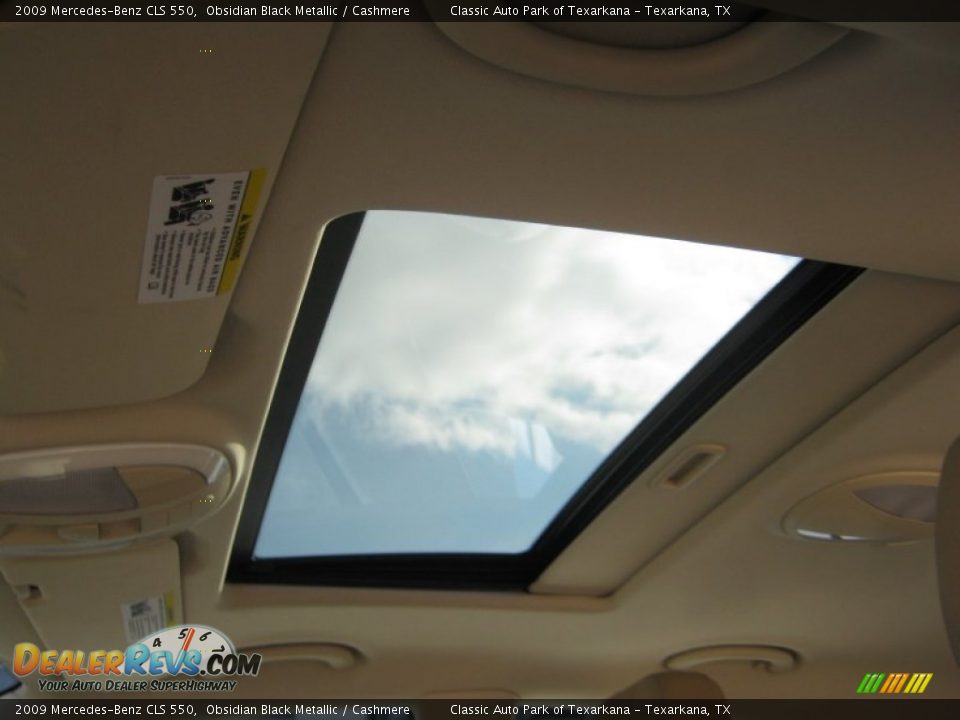 Sunroof of 2009 Mercedes-Benz CLS 550 Photo #12