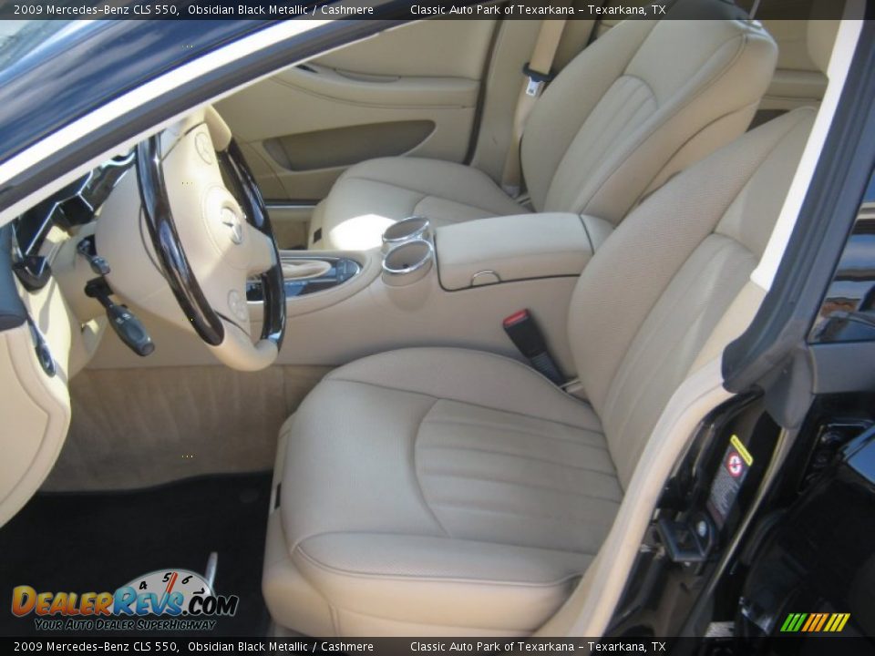 Cashmere Interior - 2009 Mercedes-Benz CLS 550 Photo #13