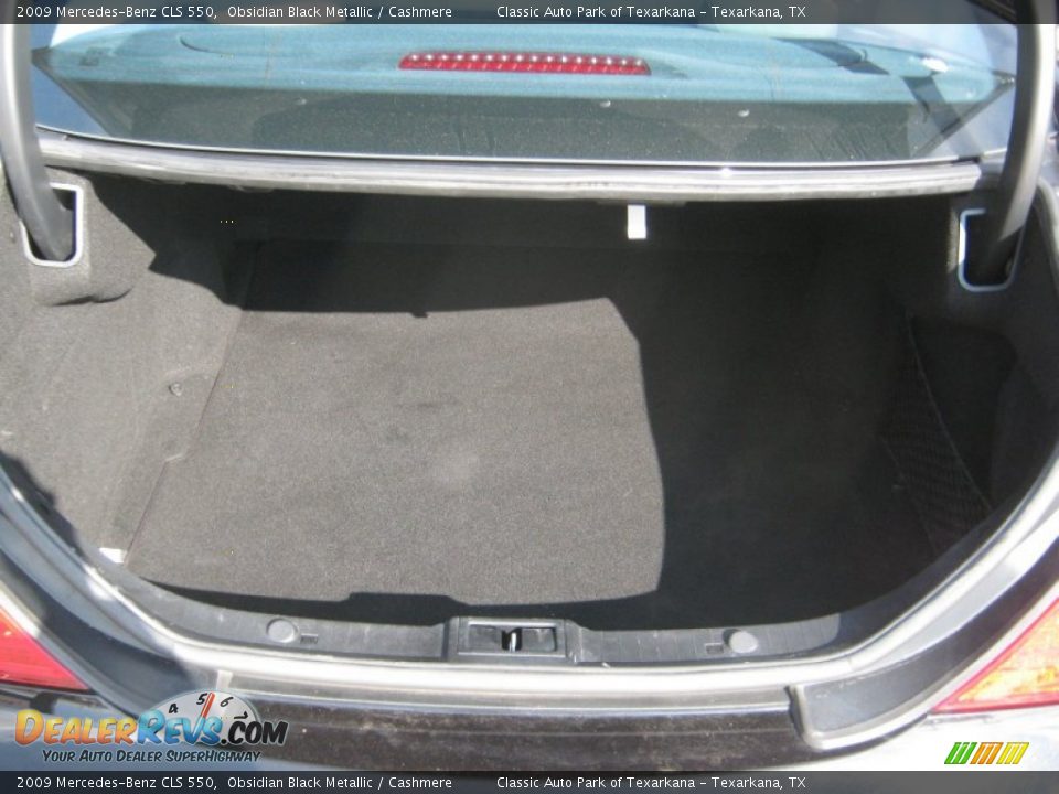 2009 Mercedes-Benz CLS 550 Obsidian Black Metallic / Cashmere Photo #20