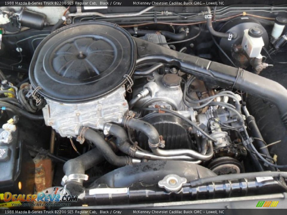 1988 Mazda B-Series Truck B2200 SE5 Regular Cab 2.2 Liter SOHC 8-Valve 4 Cylinder Engine Photo #16