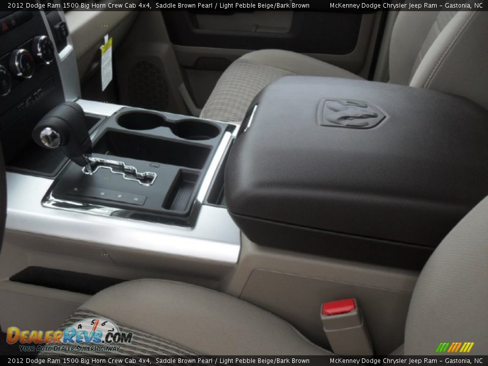 2012 Dodge Ram 1500 Big Horn Crew Cab 4x4 Saddle Brown Pearl / Light Pebble Beige/Bark Brown Photo #8