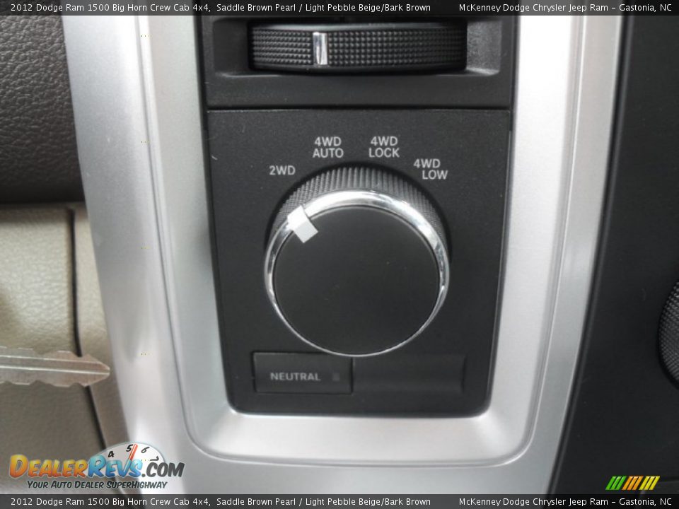 Controls of 2012 Dodge Ram 1500 Big Horn Crew Cab 4x4 Photo #10