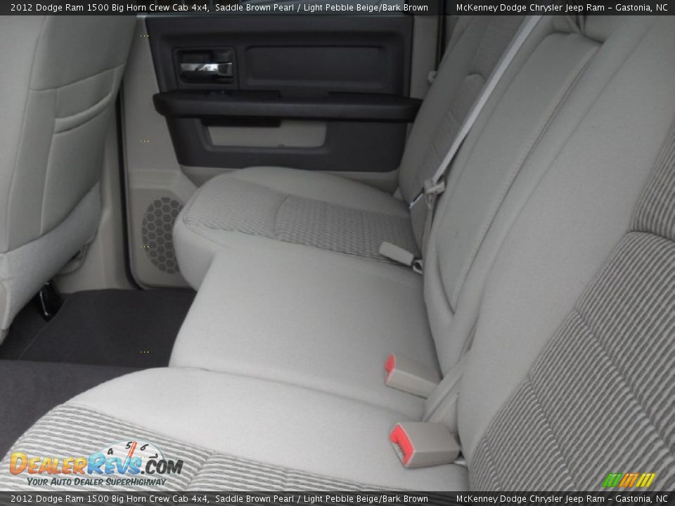 2012 Dodge Ram 1500 Big Horn Crew Cab 4x4 Saddle Brown Pearl / Light Pebble Beige/Bark Brown Photo #14