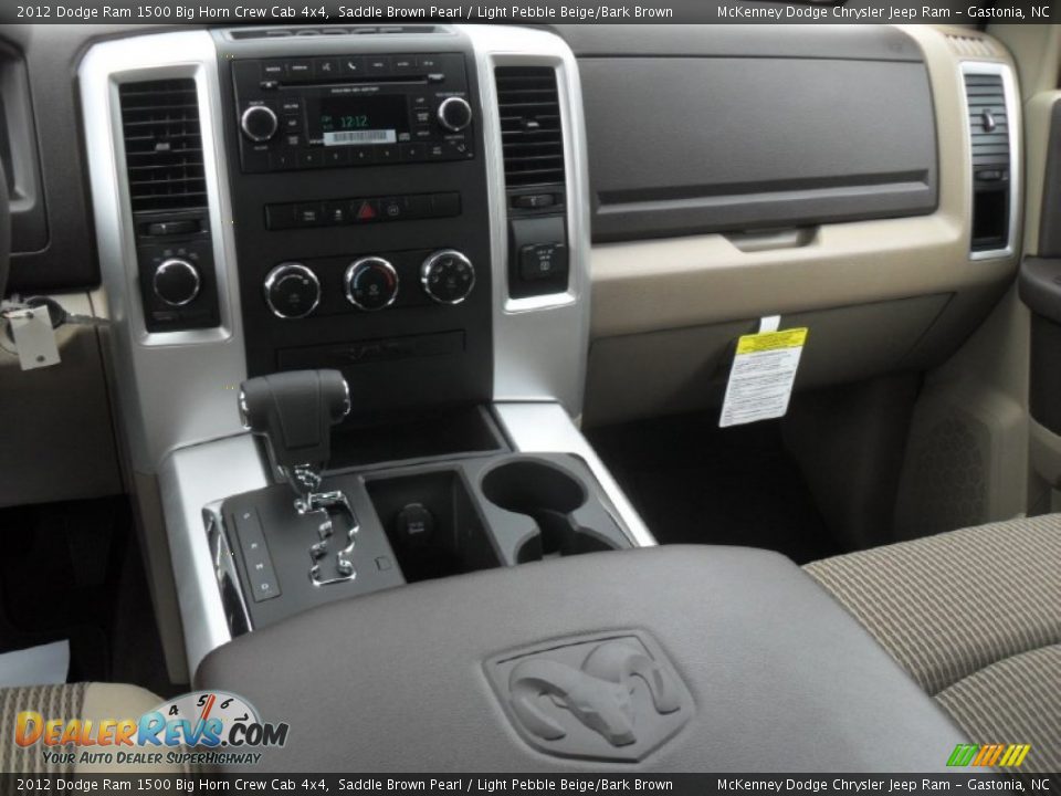 2012 Dodge Ram 1500 Big Horn Crew Cab 4x4 Saddle Brown Pearl / Light Pebble Beige/Bark Brown Photo #16