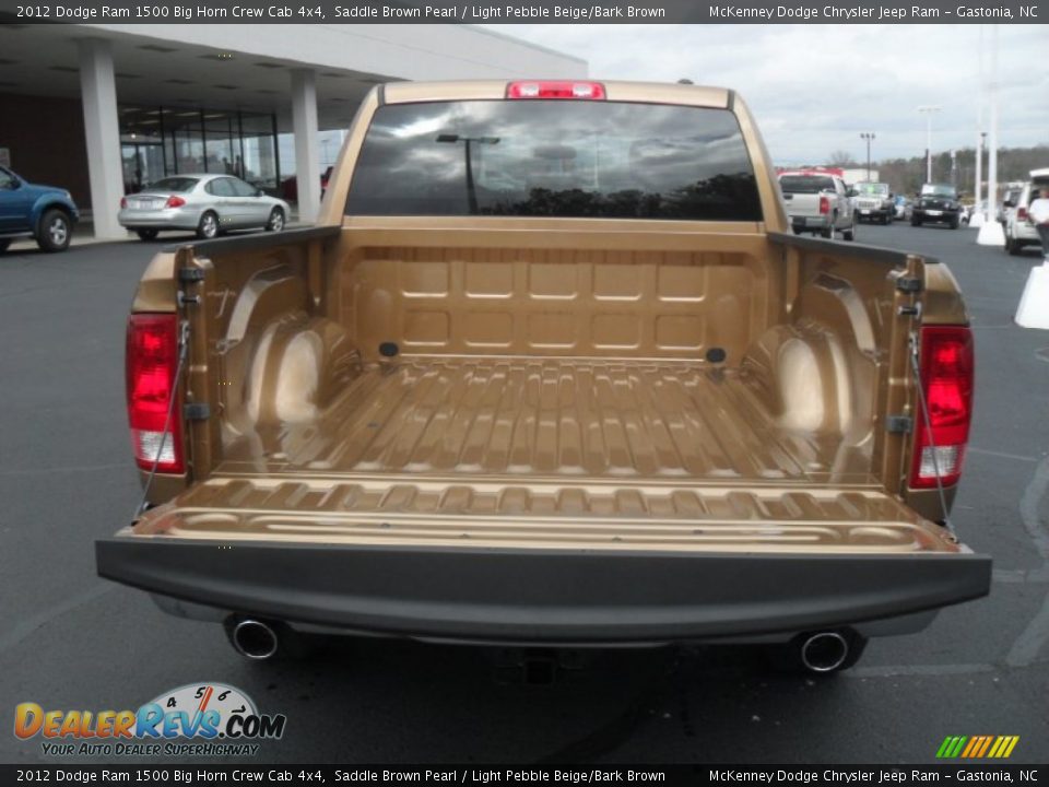 2012 Dodge Ram 1500 Big Horn Crew Cab 4x4 Saddle Brown Pearl / Light Pebble Beige/Bark Brown Photo #17