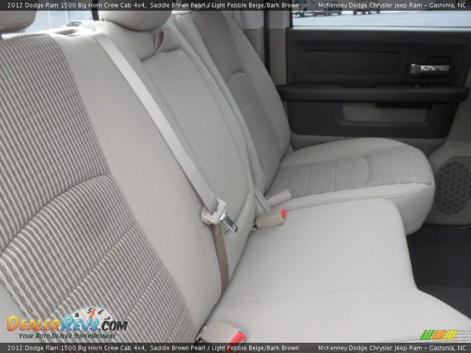 2012 Dodge Ram 1500 Big Horn Crew Cab 4x4 Saddle Brown Pearl / Light Pebble Beige/Bark Brown Photo #18