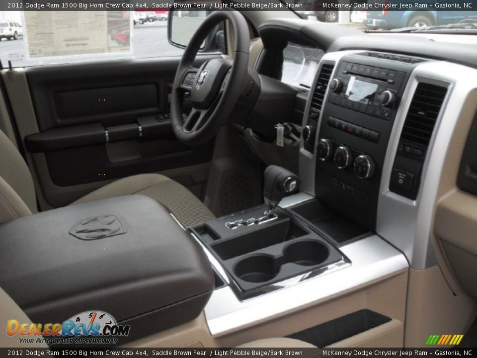 2012 Dodge Ram 1500 Big Horn Crew Cab 4x4 Saddle Brown Pearl / Light Pebble Beige/Bark Brown Photo #20