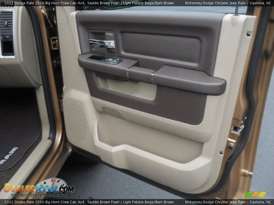 2012 Dodge Ram 1500 Big Horn Crew Cab 4x4 Saddle Brown Pearl / Light Pebble Beige/Bark Brown Photo #21