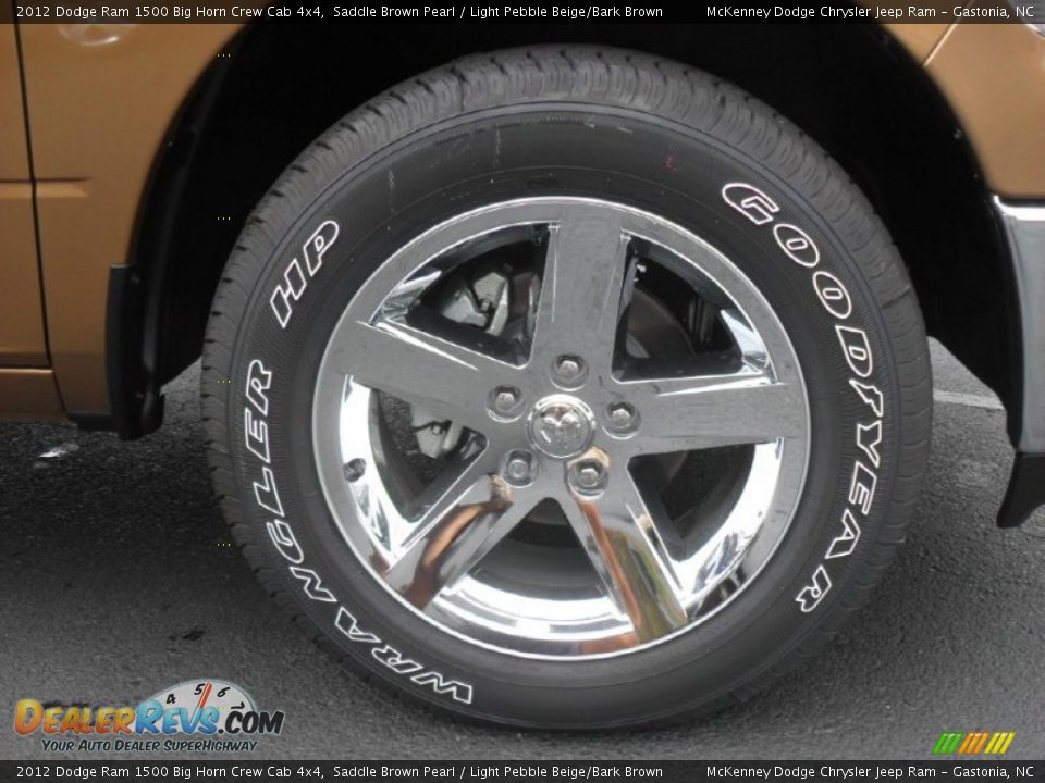 2012 Dodge Ram 1500 Big Horn Crew Cab 4x4 Wheel Photo #23