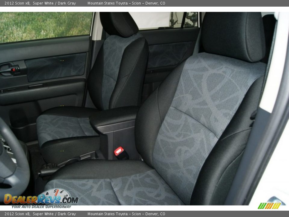 2012 Scion xB Super White / Dark Gray Photo #7