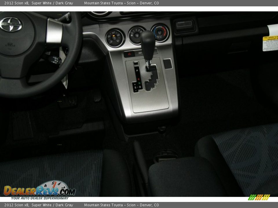 2012 Scion xB Super White / Dark Gray Photo #12