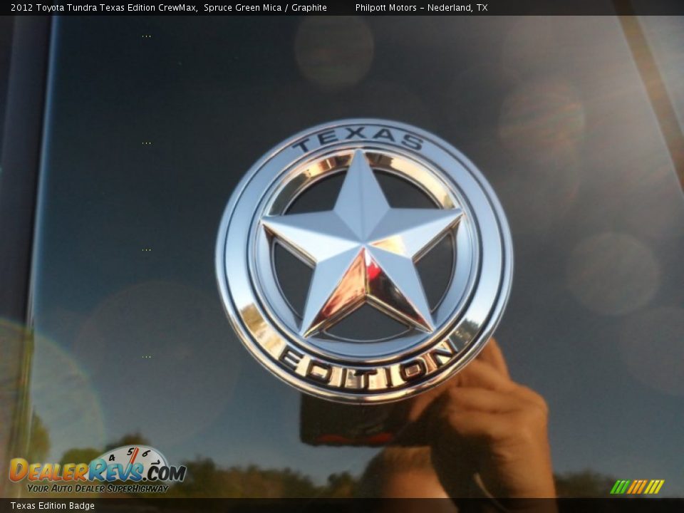 Texas Edition Badge - 2012 Toyota Tundra