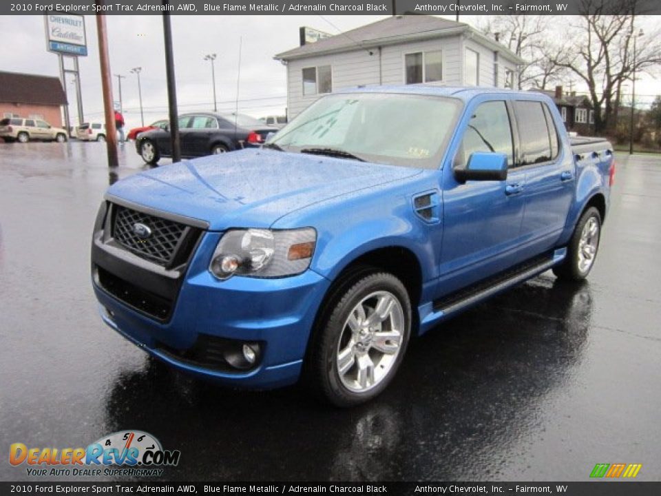 Front 3 4 View Of 2010 Ford Explorer Sport Trac Adrenalin Awd Photo #3 