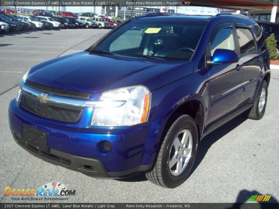 2007 Chevrolet Equinox LT AWD Laser Blue Metallic / Light Gray Photo #1