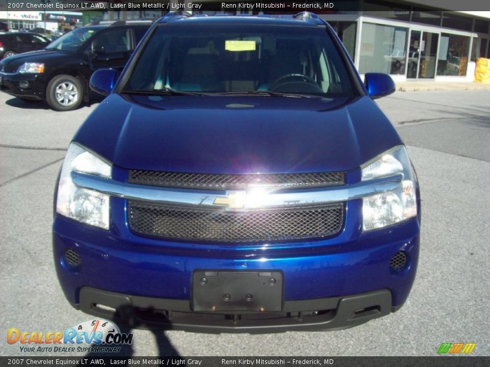 2007 Chevrolet Equinox LT AWD Laser Blue Metallic / Light Gray Photo #8