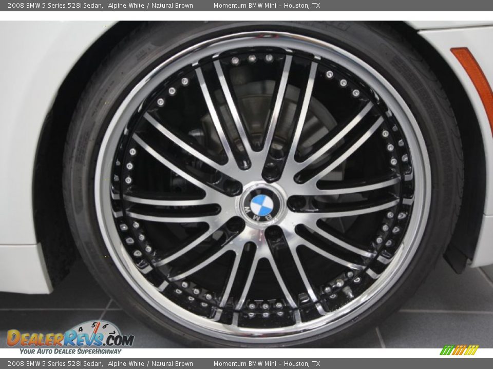 Custom Wheels of 2008 BMW 5 Series 528i Sedan Photo #11