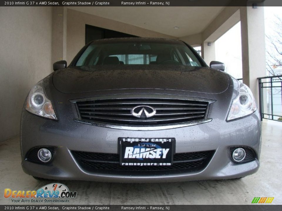 2010 Infiniti G 37 x AWD Sedan Graphite Shadow / Graphite Photo #2