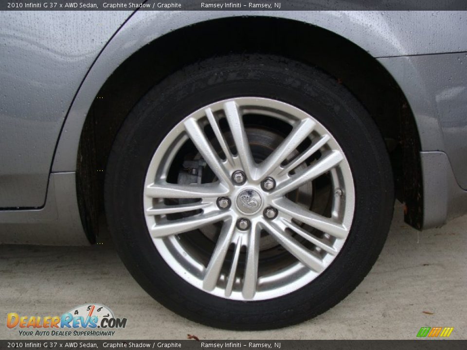 2010 Infiniti G 37 x AWD Sedan Graphite Shadow / Graphite Photo #4