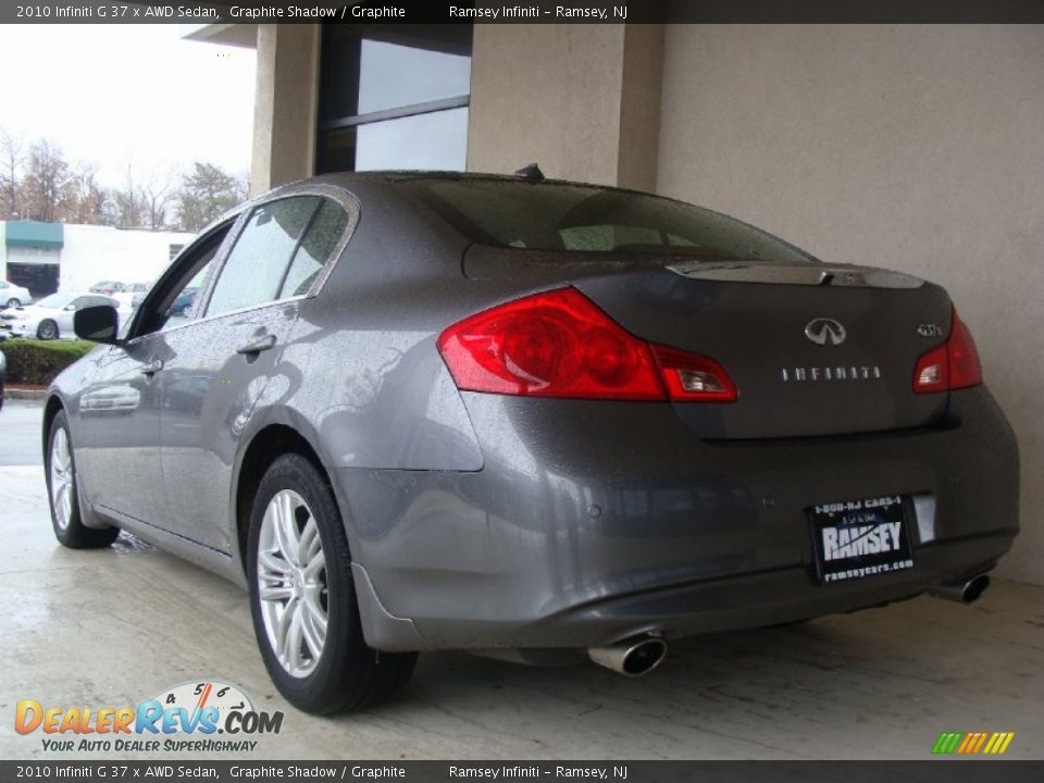 2010 Infiniti G 37 x AWD Sedan Graphite Shadow / Graphite Photo #5