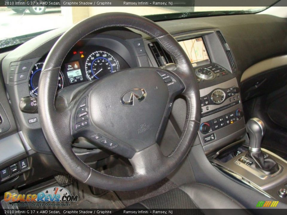 2010 Infiniti G 37 x AWD Sedan Graphite Shadow / Graphite Photo #13