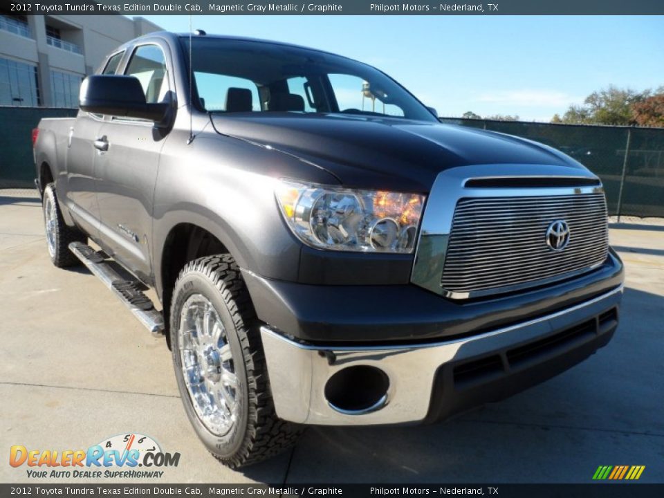 2012 Toyota Tundra Texas Edition Double Cab Magnetic Gray Metallic / Graphite Photo #1