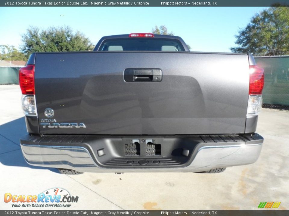 2012 Toyota Tundra Texas Edition Double Cab Magnetic Gray Metallic / Graphite Photo #4