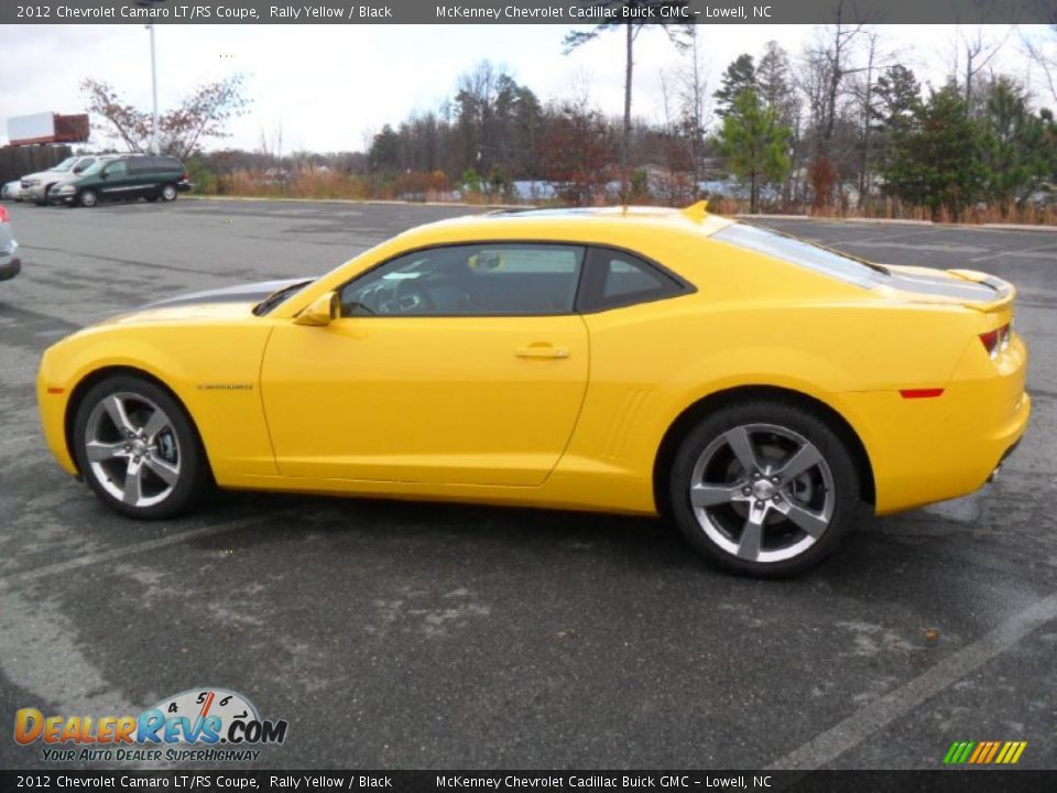 Rally Yellow 2012 Chevrolet Camaro LT/RS Coupe Photo #2