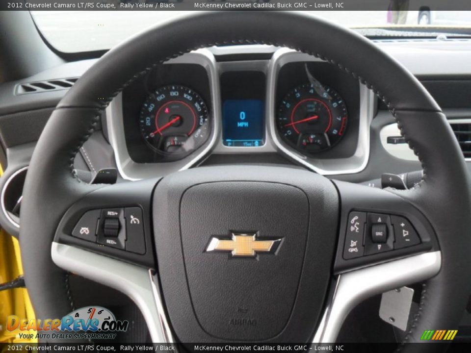 2012 Chevrolet Camaro LT/RS Coupe Rally Yellow / Black Photo #13